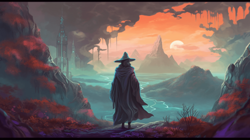Grey_Fox_Content_A_mysterious_traveler_clad_in_a_cloak_and_hat__5ee1dbdd-121c-4c2c-8ef0-382bd0c66b2a