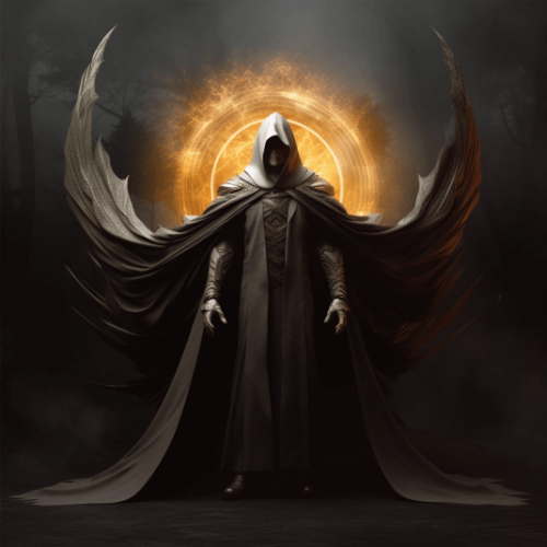 Grey_Fox_give_the_man_in_the_cloak_a_pair_of_white_firey_wings__682fc588-ec97-4c35-9bd0-6630c54047c0