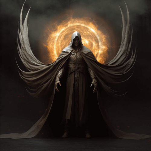 Grey_Fox_give_the_man_in_the_cloak_a_pair_of_white_firey_wings__9724c8bf-07b8-41ad-946f-e017af7cfc31